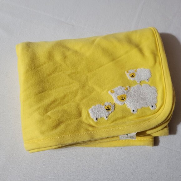 Gymboree Vintage 2002 Sheep yellow Blanket NWT. Mixed Bin Z25 - Picture 1 of 3